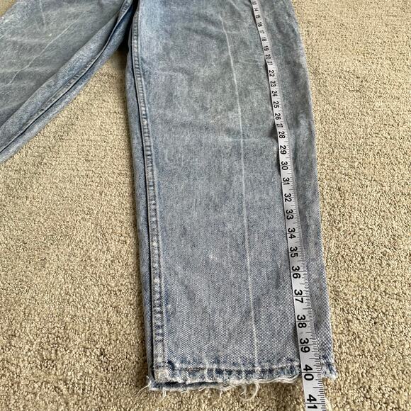 🔥VTG Palmetto’s Acid Wash Tapered Leg High Waist Crease Mom’s Jeans Waist 28” - Picture 15 of 16